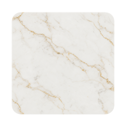 Ivory Quartz with Gold Veins