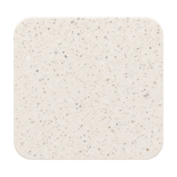 Warm White Speckled Quartz Swatch